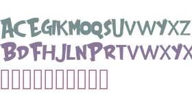Angry Font New