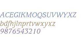 ITC Usherwood Std Book Italic