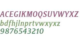 Titla W01 Cond Medium Italic