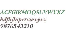 Nocturne Serif W05 SmBd italic