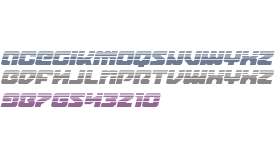 Legacy Cyborg Halftone Italic