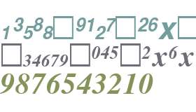 PIXymbols Fractions W95 Bd It