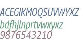 Georama Semi Condensed Italic