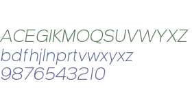Vice City Sans Italic Light