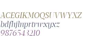 Apud Display W01 Roman Italic