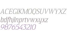 Sommet Serif W01 Light Italic