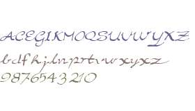 Elegant hand Script