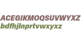 Baikal Trial Condensed Extra Bold