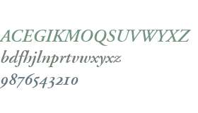 Adobe Garamond Semibold Italic Oldstyle Figures