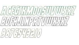 Prowler Outline Italic