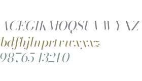 Bodoni* 96 Book Italic