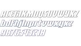 Flight Legion 3D Italic