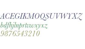 Baskerville MT Std Italic