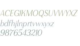 Grenale W01 Norm Book Italic