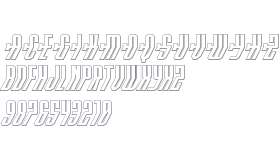 Crossbow Shaft 3D Italic