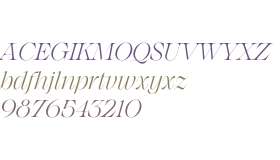 Monarque Light Italic