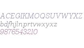 Madley Light Italic