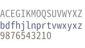 Gen Jyuu Gothic Monospace Normal