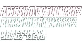 Her Champions Outline Italic