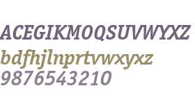Officina Serif ITC Bold Italic