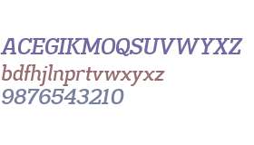 Madawaska W00 SemiBold Italic