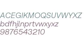 Micrograph Trial Light Italic