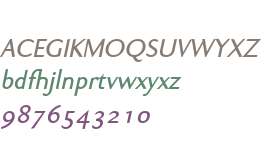 Ela Sans W01 Semi Bold Italic