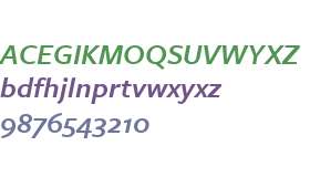 FreightSans W03 Semibold Italic