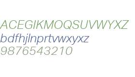 Aktiv Grotesk W06 Light Italic