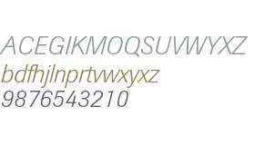 Berthold Imago Light Italic