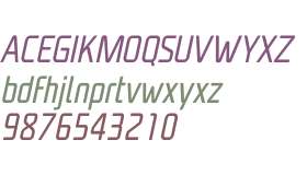 Unicod Sans W01 Cond Regular It