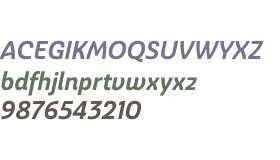 Ashemore W01 Norm Bold Italic