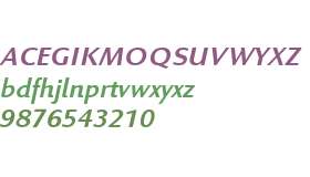 Linex Sans W04 Italic