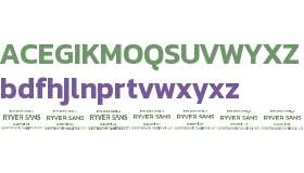 Ryver Sans Free Ver Medium