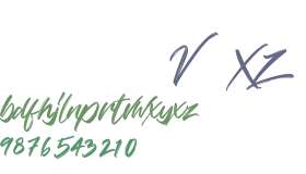 Vaughan Handstylish Font