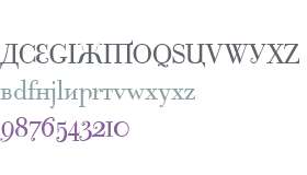 Cyrillic Latino W01 Roman