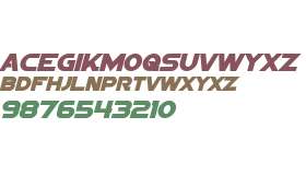 Sigma Five Sans Bold Italic