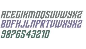 Drive Corps Spaced Italic