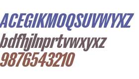 Caslon Doric Cond Bold Italic