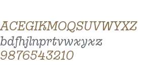 Gonzaga-Trial Italic