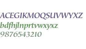 Bouwsma W01 Text SemiBd Italic