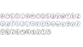 Bubble Dance Monogram