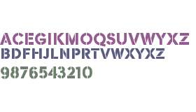Galeb Stencil Black SC