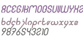 simple font Bold Italic