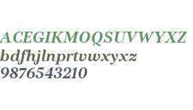Kostic Serif W00 Bold Italic