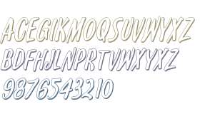 Kennebunkport 3D Italic