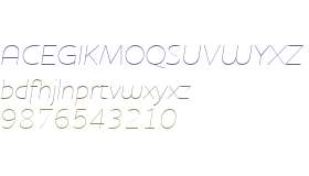 Houschka W03 Thin Italic