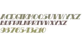 Resavy Bold Italic