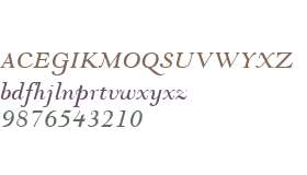 Goudy Modern MT W04 Italic