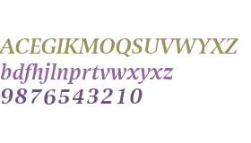 Alinea Serif W03 Medium Italic
